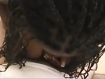 Hot ebony girl loves to give head