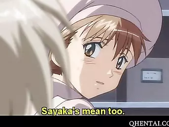 Chained anime cutie fucked as sex slave