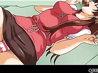 Wet Anime nurse having an eye rolling orgasm