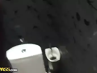 Real pick up fuck with sexy brunette