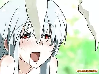 Shemale hentai cutie gets handjob and hot fucked