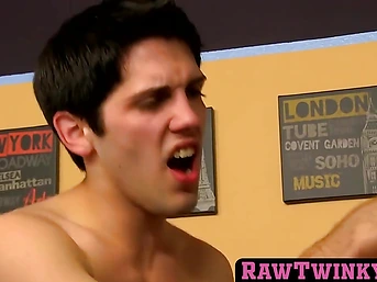 RawTwinkys.com - Cock hungry twink craves fat cock in his tight rear
