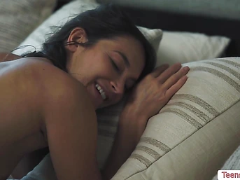 Watch this two lesbian anal lover play together