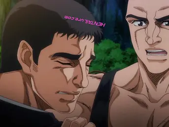 Bara muscle hunter fucks ass open in hard park breeding ○ Dubbed Gay Anime