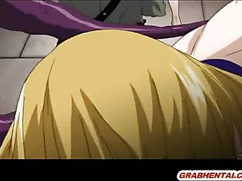 Cute hentai coed hard fucked black monster