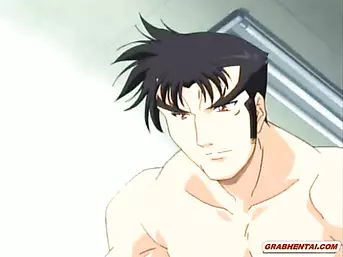 Redhead Japanese hentai doggystyle bigcock fucked