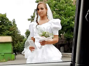 Desperate bride Amirah Adara public sex